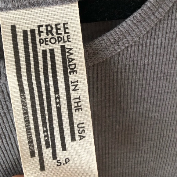 Grey Free People Tank - Picture 3 of 3